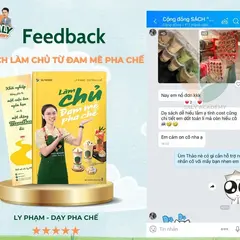 Học viên nhắn tin khoe món làm theo sách