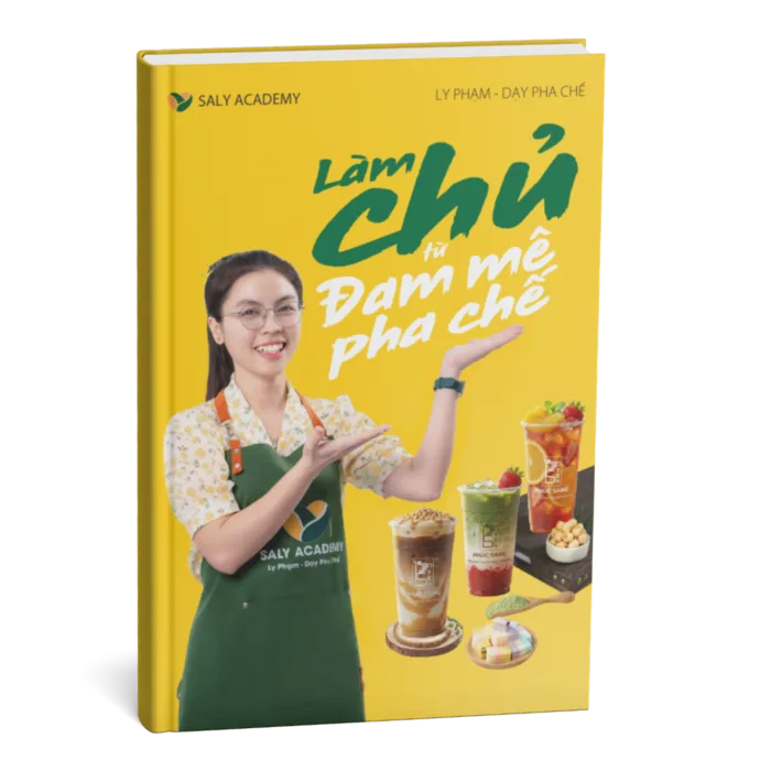Bìa sách Làm chủ từ đam mê pha chế